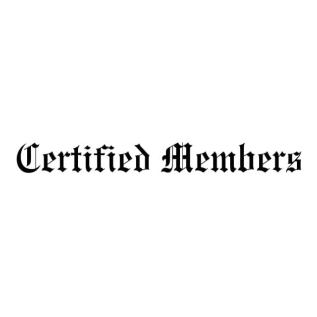 CERTIFIED MEMBERS WORLDWIDE 
